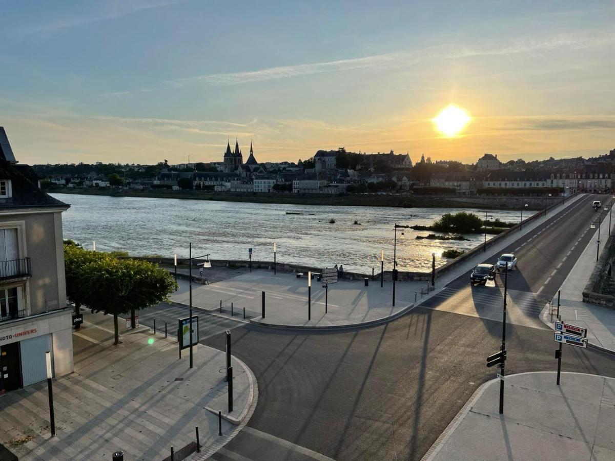 Le Wilson - Vue Imprenable Sur La Loire Et Le Chateau De Blois Buitenkant foto