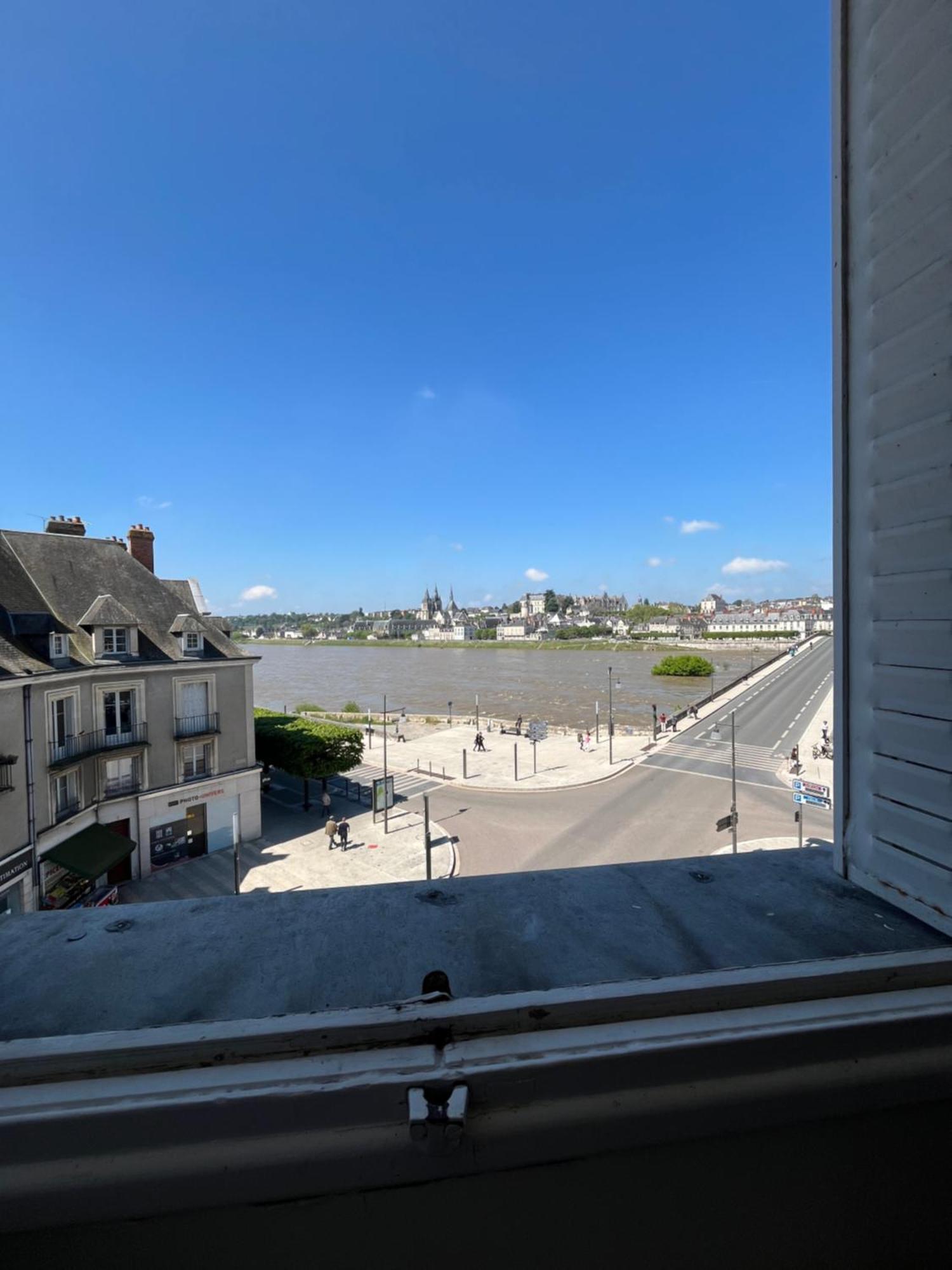 Le Wilson - Vue Imprenable Sur La Loire Et Le Chateau De Blois Buitenkant foto